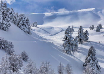 Βασιλίτσα: Στο χιονοδρομικό κέντρο με τις θεαματικές πίστες