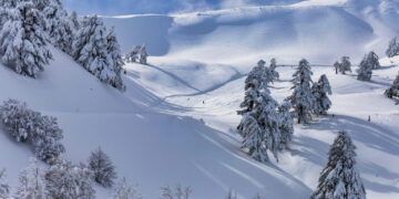 Βασιλίτσα: Στο χιονοδρομικό κέντρο με τις θεαματικές πίστες
