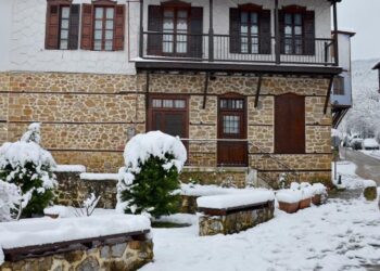 Χιόνισε στην Χαλκιδική – Μαγικές εικόνες (VIDEO)