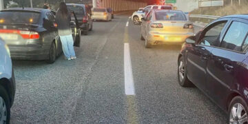 Εγνατία οδός: Ουρές οχημάτων και stop της κυκλοφορίας λόγω ατυχήματος στη Σήραγγα Περιστερίου