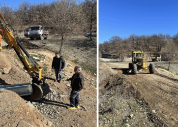 Επισκευάστηκε προσωρινά ο αγροτικός δρόμος στο Προάστιο – Η ανακοίνωση του Προέδρου του χωριού