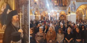 Κατάμεστος ο Ι.Ν. Αγίου Στεφάνου Πτολεμαΐδας με αφορμή την Πνευματική Ομιλία από τον Ιεροκήρυκα Δανιήλ Αεράκη, παρουσία του Σεβασμιωτάτου Μητροπολίτου μας κ.κ. Ειρηναίου!  (ρεπορτάζ της Κούλας Πουλασιχίδου)