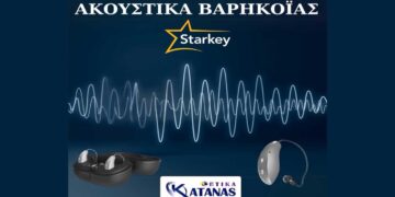 Φροντίστε την ακοή σας με ψηφιακά ακουστικά βαρηκοΐας στα καταστήματα Οπτικών “Κάτανας”
