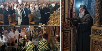 Τελέστηκε ο Γ’ Κατανυκτικός Εσπερινός στον Ιερό Ναό Αγίας Σκέπης  Πτολεμαΐδας την Κυριακή Σταυροπροσκυνήσεως 23/3/25, με ομιλία από  τον Αρχιμανδρίτη Ιωαννίκιο Αθανασιάδη (της Κούλας Πουλασιχίδου)