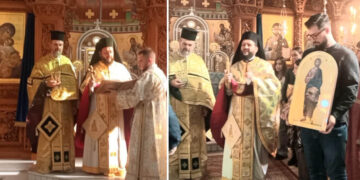 Με ιδιαίτερη κατάνυξη και μεγάλη συμμετοχή πιστών, ο εορτασμός της Κυριακής της ΟΡΘΟΔΟΞΙΑΣ στον Ιερό Ναό Αγίου Στεφάνου Πτολεμαΐδας! (της Κούλας Πουλασιχίδου)