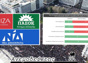 Οι πολίτες φαίνεται να μην ξεχνούν, ούτε να συγχωρούν – Ο Ανεμοδείκτης σχολιάζει (8/3)