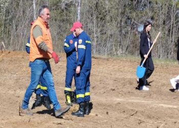 Δενδροφύτευση στο Τσοτύλι, με τη συμμετοχή και σπουδαστών του παραρτήματος Σχολής Πυροσβεστών Τσοτυλίου