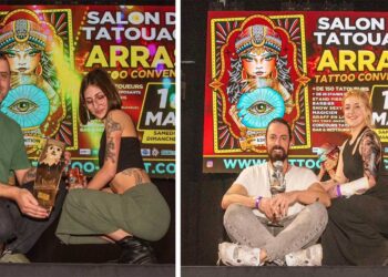 Δεύτερη θέση σε διαγωνισμό τατουάζ στη Γαλλία για τον Πτολεμαϊδιώτη Δ. Χαλκίδη (Dio)