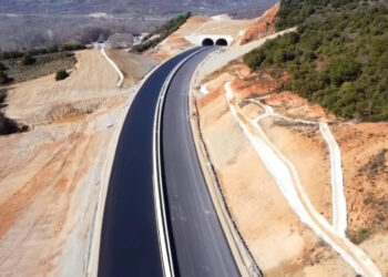 Αυτοκινητόδρομος Ε65:  Δείτε βίντεο με εναέρια πλάνα που δείχνει την πρόοδο του Βόρειου Τμήματος