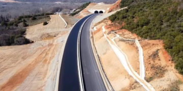 Αυτοκινητόδρομος Ε65: Δείτε βίντεο με εναέρια πλάνα που δείχνει την πρόοδο του Βόρειου Τμήματος
