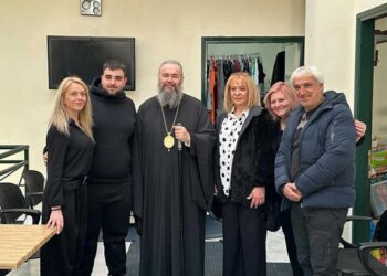 Η επίσκεψη του Μητροπολίτη Ειρηναίου στο “ΕΔΩ ΓΙΑ ΣΕΝΑ” και η στήριξη του συλλόγου στο ορφανοτροφείο Βόλου