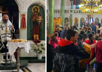 Προηγιασμένη Θεία Λειτουργία στον Φιλώτα ιερουργούντος του Μητροπολίτη κ.κ. Ειρηναίου (Φωτογραφίες)