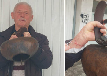 Αναβίωσε και εφέτος το πατροπαράδοτο έθιμο “υποδοχής”  της πρώτης του Μάρτη, από τον Βλατσιώτη Κωνσταντίνο Γαλάνο! (ρεπορτάζ της Κούλας Πουλασιχίδου)