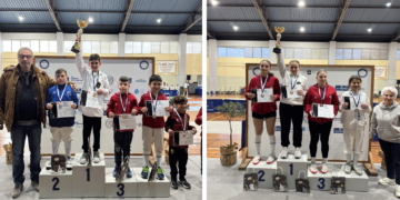 Κύπελλα και μετάλλια κατέκτησαν το περασμένο Σαββατοκύριακο οι αθλητές της Γυμναστικής Ένωσης Φλώρινας