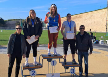 «Χρυσή» η Σταυρούλα Κοσμίδου από την Πτολεμαΐδα, στο Χειμερινό Κύπελλο Ρίψεων