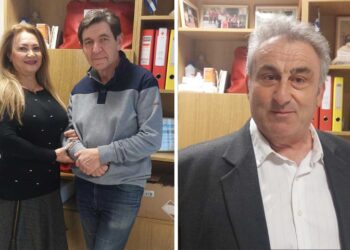 Επίσκεψη του Γεράσιμου Σκιαδαρέση και συνεργατών του στο ΠΤ του Ελληνικού Ερυθρού Σταυρού Πτολεμαΐδας!