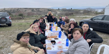 Με κέφι και παρά το κρύο τα Κούλουμα στην Υψηλή Γέφυρα Σερβίων (Φωτογραφίες)