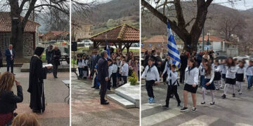 Γιορτάστηκε η επέτειος της 25ης Μαρτίου και στο Μηλοχώρι (βίντεο)