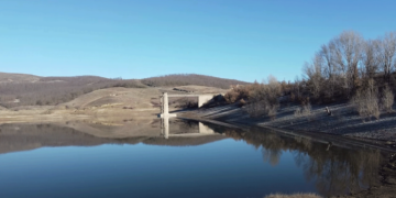 Βόλτα γύρω από το Φράγμα του Περδίκκα Εορδαίας – Βίντεο με εναέρια πλάνα