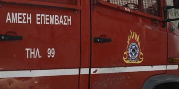 Σε δύο μέτωπα η φωτιά στη Βλάστη – Τέθηκε υπό έλεγχο