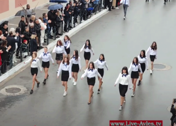 Ολόκληρη η παρέλαση της 25ης Μαρτίου στα Σέρβια Κοζάνης (Βίντεο)