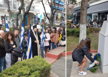 Με κατάθεση στεφάνων από τα σχολεία της πόλης ξεκινούν οι εορταστικές εκδηλώσεις για την επέτειο της Επανάστασης της 25ης Μαρτίου