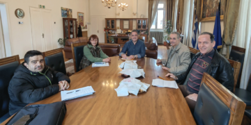 Η ένταξη της Αγίας Μαγδαληνής στο Τοπικό Πολεοδομικό Σχέδιο και νέα έργα οδοποιίας στην Κοζάνη στο επίκεντρο της συνάντησης του ΤΕΕ με τον Ι. Κοκκαλιάρη