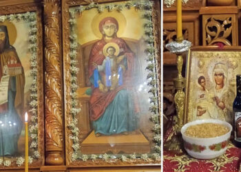 Τρισάγιο για Τέμπη και Μάτι, στον Άγιο Διονύσιο Βελβεντού (του παπαδάσκαλου Κωνσταντίνου Ι. Κώστα)