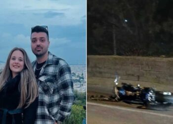 Τροχαίο: Θλίψη για το νιόπαντρο ζευγάρι που σκοτώθηκε στον Βόλο – 82 ετών ο οδηγός του αγροτικού με το οποίο συγκρούστηκε η μηχανή τους