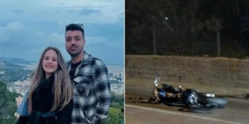 Τροχαίο: Θλίψη για το νιόπαντρο ζευγάρι που σκοτώθηκε στον Βόλο – 82 ετών ο οδηγός του αγροτικού με το οποίο συγκρούστηκε η μηχανή τους