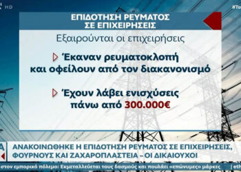 Ανακοινώθηκε η επιδότηση ρεύματος σε επιχειρήσεις – Οι δικαιούχοι