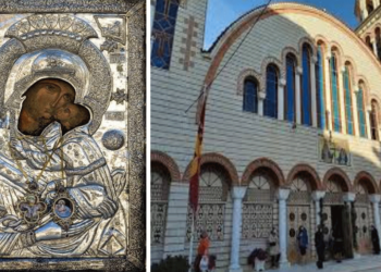 Πολυαρχιερατικός Εσπερινός και Λιτανεία της Eικόνας της Παναγίας Ζιδανιώτισσας την Κυριακή 27/4 στον Ι.Ν. Αγίων Κωνσταντίνου & Ελένης Κοζάνης