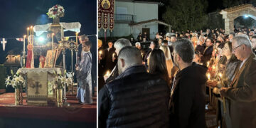 Ανάσταση στο Προάστιο: Με λαμπρότητα γιορτάστηκε η κορυφαία στιγμή της Ορθοδοξίας