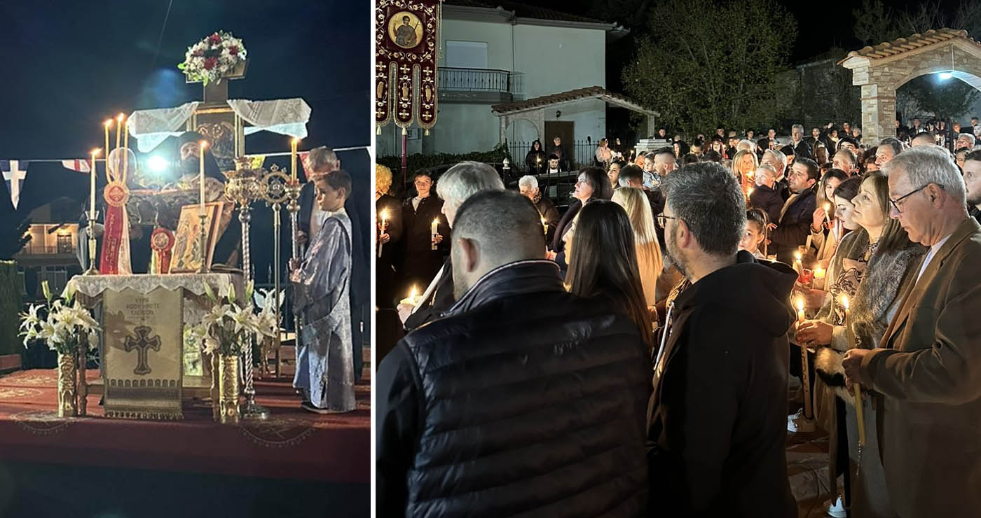 Ανάσταση στο Προάστιο: Με λαμπρότητα γιορτάστηκε η κορυφαία στιγμή της Ορθοδοξίας