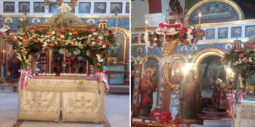 Ο Επιτάφιος της Μ. Παρασκευής στο Ανατολικό Εορδαίας