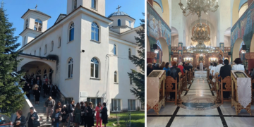 Τελέστηκε η Πανηγυρική Θεία Λειτουργία στον Ι.Ν. Αγίου Γεωργίου στην Ασβεστόπετρα Εορδαίας