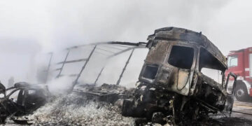 Τροχαίο στην Εγνατία: Αυτόπτης μάρτυρας περιγράφει τα πρώτα φρικιαστικά δευτερόλεπτα – «Οι φλόγες έφτασαν στον ουρανό, υπήρξε πανικός και φωνές»