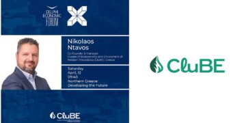 Δυναμικό «παρών» του CluBE στο 10ο Οικονομικό Φόρουμ των Δελφών