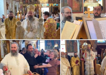 Χοροστατούντος του Μητροπολίτου κ.κ Ειρηναίου, η Διπλή Ανάσταση στο Μητροπολιτικό Ιερό Ναό Αγίας Τριάδος Πτολεμαΐδας! (της Κούλας Πουλασιχίδου)