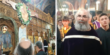 Το “Σήμερον κρεμάται επί ξύλου” της Μεγάλης Παρασκευής στον Ιερό Ναό Αγίας Σκέπης Πτολεμαΐδος (της Κούλας Πουλασιχίδου )