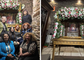 Ο Σύλλογος Γυναικών Εμπορίου στόλισε τον Επιτάφιο στον ΙΝ Αγίου Μηνά