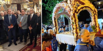 Κοζάνη: Κατανυκτική περιφορά Επιταφίου στον Άγιο Νικόλαο με παρουσία πολιτικών και αυτοδιοικητικών (Φωτογραφίες)