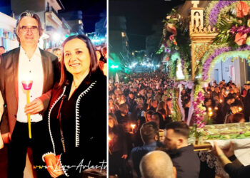 Σέρβια: Η περιφορά των Επιταφίων Αγ. Κυριακής και Αγ. Γεωργίου (Βίντεο)