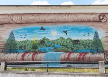 Αμύνταιο: Τοιχογραφίες κοσμούν το παλαιό Δημαρχείο Αετού και το Γυμνάσιο