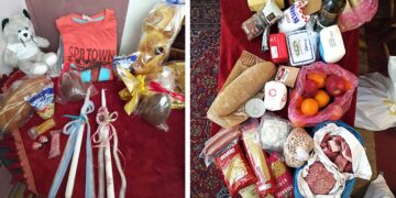 Πασχαλινά δέματα αγάπης σε 111 οικογένειες της διπλανής πόρτας, από τον Φιλοπρόοδο Σύλλογο Κοζάνης