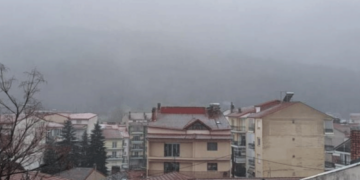 Ξεκίνησε η χιονόπτωση στη Φλώρινα (Βίντεο)