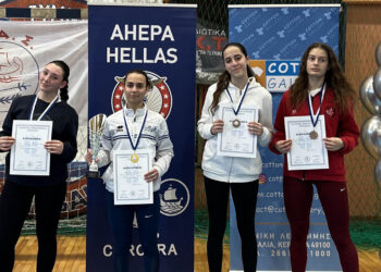 «Χάλκινη» η Καλλιρρόη Ναΐδη της Γυμναστικής Ένωσης Φλώρινας στο Πανελλήνιο κύπελλο