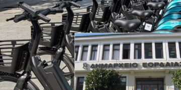 Πτολεμαΐδα: Έξι σταθμοί φόρτισης ηλεκτρικών ποδηλάτων –Ορίστηκαν νέες θέσεις σε διαφορετικά σημεία της πόλης