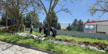 Στο  “φουλ” οι εργασίες για τοποθέτηση ηλεκτροφωτισμού στην Οδό Βενιζέλου στην Πτολεμαΐδα (ρεπορτάζ της Κούλας Πουλασιχίδου)