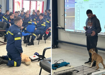 Εκπαιδευτικές ημερίδες στη Σχολή Πυροσβεστών Πτολεμαΐδας για πρώτες βοήθειες σε ανθρώπους και ζώα